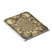 パピー万華鏡のように千変万化するパターンアートプリント ノートパッド (アングル)