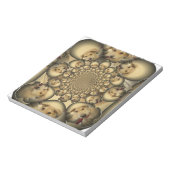 パピー万華鏡のように千変万化するパターンアートプリント ノートパッド (回転)