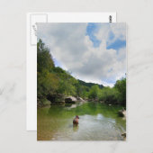 パピー探索バートンクリーク – オースティンテキサス州 ポストカード (正面/裏面)