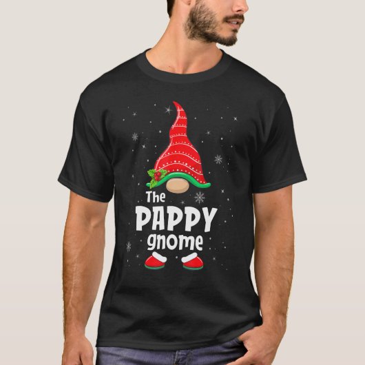パピー格言マッチングファミリーグループクリスマスパーティー Tシャツ (正面)
