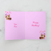 パピー誕生日カード カード (内部)