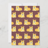 パピー誕生日招待状ドッグパーティーパウィティ 招待状 (裏面)