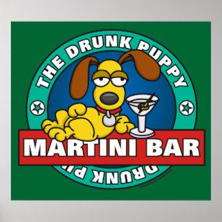 パピー飲マルティーニバーポスター ポスター