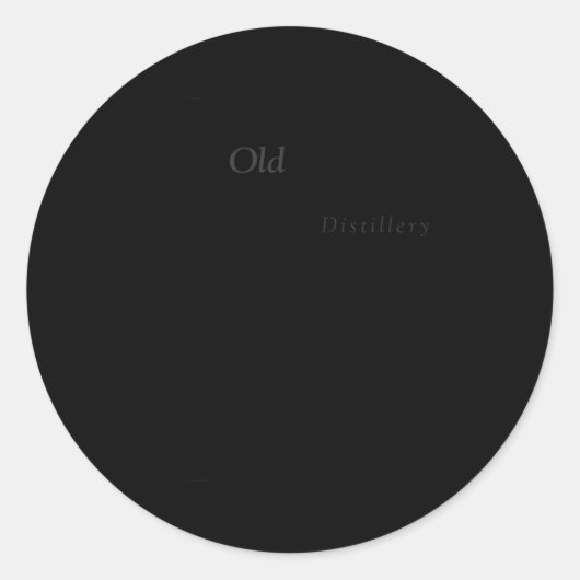 パピー・バーボン・ウイスキー ラウンドシール (正面)