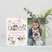 パピー パーティー 招待状 (スタンド正面)