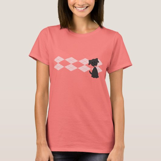 パピ名門私立校風のー Tシャツ (正面)