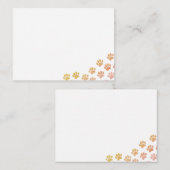 パピ絵を描ーの前刷 ノートカード (正面/裏面)