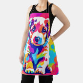 パピ鮮やかー芸術 エプロン (インサイチュ)