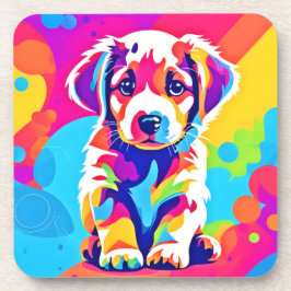 パピ鮮やかー芸術 コースター