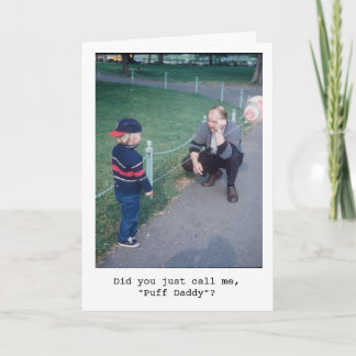 パフのお父さん カード