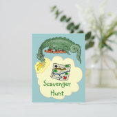 パフのドラゴン及びゴミ集め競争の地図の招待状 招待状 (スタンド正面)