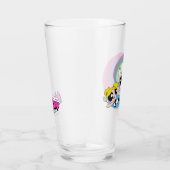 パフの女の子が空を飛ぶ タンブラーグラス (右)