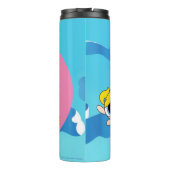 パフの女の子が空を飛ぶ タンブラー (裏面)