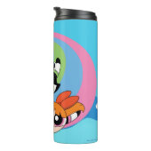 パフの女の子が空を飛ぶ タンブラー (回転右)