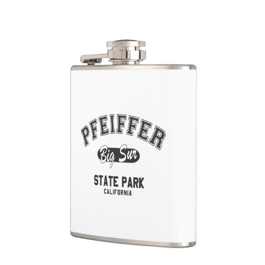 パファイファービッグサー州パーク，カリフォルニア フラスク (左)