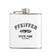 パファイファービッグサー州パーク，カリフォルニア フラスク (正面)