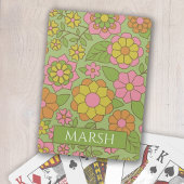 パファンキーステルカラフルフローラルパターン – モノグラム トランプ