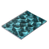 パフィブルーグリーンティール（緑がかった色） ノートブック (左側)