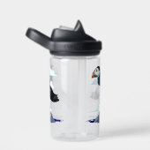 パフィンかわいい大西洋海鳥 ウォーターボトル (右面)