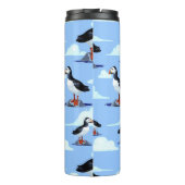 パフィンかわいい大西洋海鳥 タンブラー (裏面)