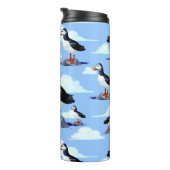 パフィンかわいい大西洋海鳥 タンブラー (回転右)
