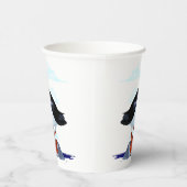 パフィンかわいい大西洋海鳥 紙コップ (右)