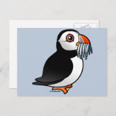 パフィンの腕前 ポストカード (正面/裏面)