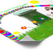 パフィンは地球のポスターを愛する ポスター (角)