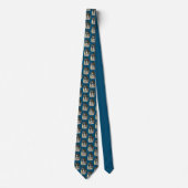 パフィンインロックススケッチネクタイ ネクタイ (正面)