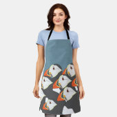 パフィンエプロン エプロン (着用した状態)