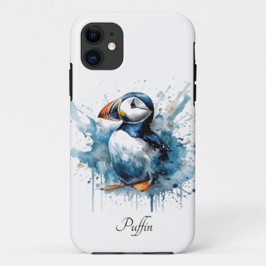 パフィンスプラッシュカスタム、 Case-Mate iPhoneケース (裏面)