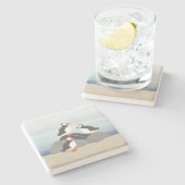 パフィンズストーンコースター ストーンコースター (横)