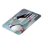 パフィンデザイン磁石からのアドバイス マグネット (左側)