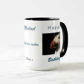 パフィンバードラバー誕生日のために彼のためのコーヒーマグ マグカップ (正面右)