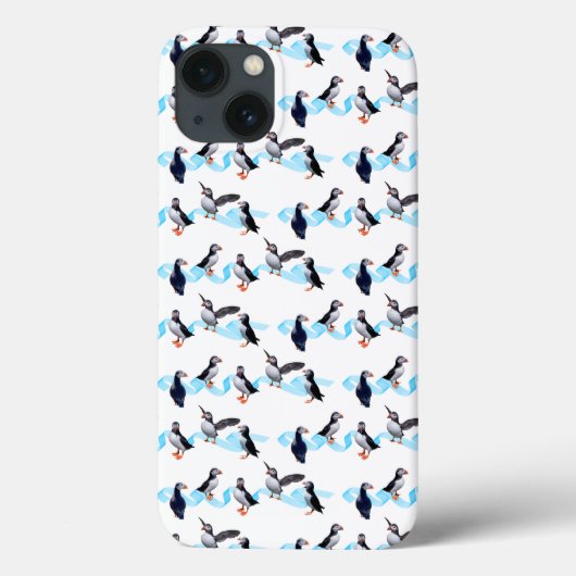 パフィンパーティiPadケース (色をお選びください) Case-Mate iPhoneケース (裏面)