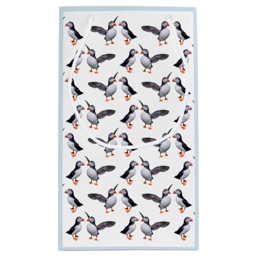 パフィンフレンジー抱き枕 スモールペーパーバッグ (裏面)