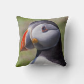 パフィンポートレート枕 クッション (裏面)