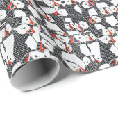 パフィンラッピング紙 ラッピングペーパー (ロールコーナー)