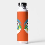 パフィン岩 ウォーターボトル (左面)