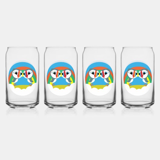 パフィン岩 ガラス缶 (裏面)