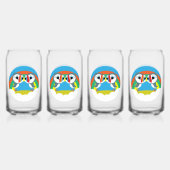 パフィン岩 ガラス缶 (正面)