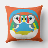 パフィン岩 クッション (裏面)