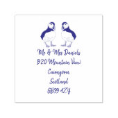 パフィン差出人住所 セルフインキングスタンプ (デザイン)