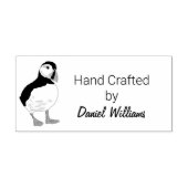 パフィン手作り自墨印 ラバースタンプ (インプリント)