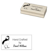 パフィン手作り自墨印 ラバースタンプ (押印)