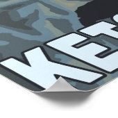 パフィン&クルーズ船 – アラスカ，ケチカン ポスター (角)