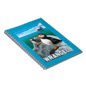 パフィン&クルーズ船 – ワランゲル,アラスカ ノートブック (右側)