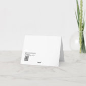 パフィン！スコットランド・スタファ島 カード (裏面)