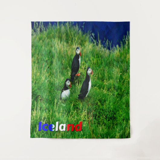 パフィン タペストリー (正面)