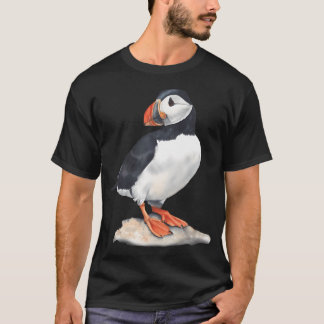 パフィン・バードアート。 Tシャツ